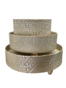 Golden Decorated Trays